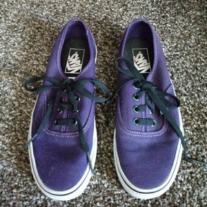 Purple Vans, Used Only Once